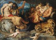 Peter Paul Rubens Die vier Flxsse des Paradieses France oil painting artist